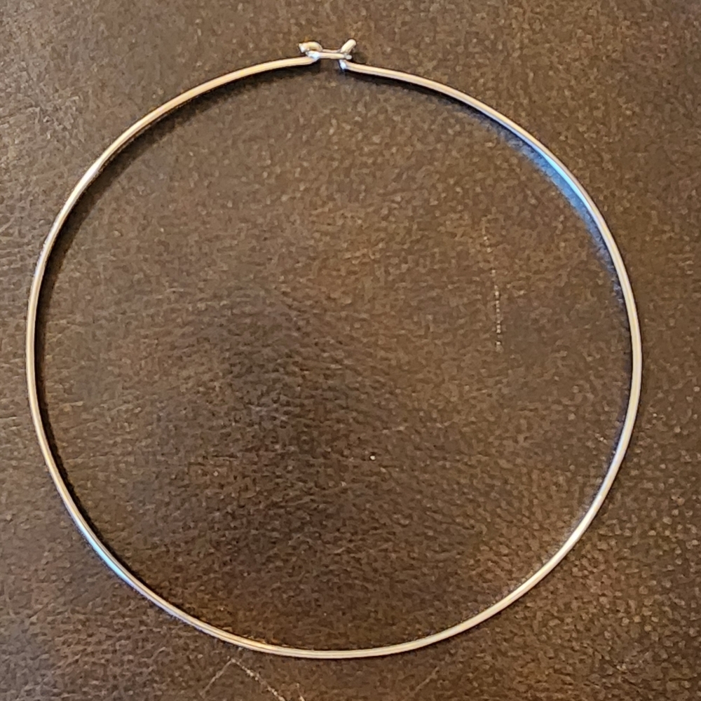 Sterling Silver Collar Necklace